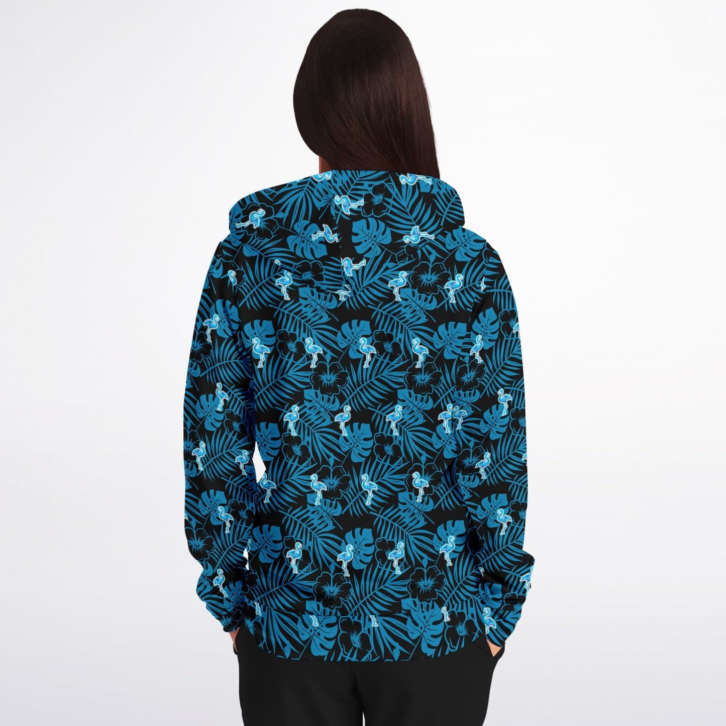 Rad Palm Party Like A Flock Star Zip Up Hoodie