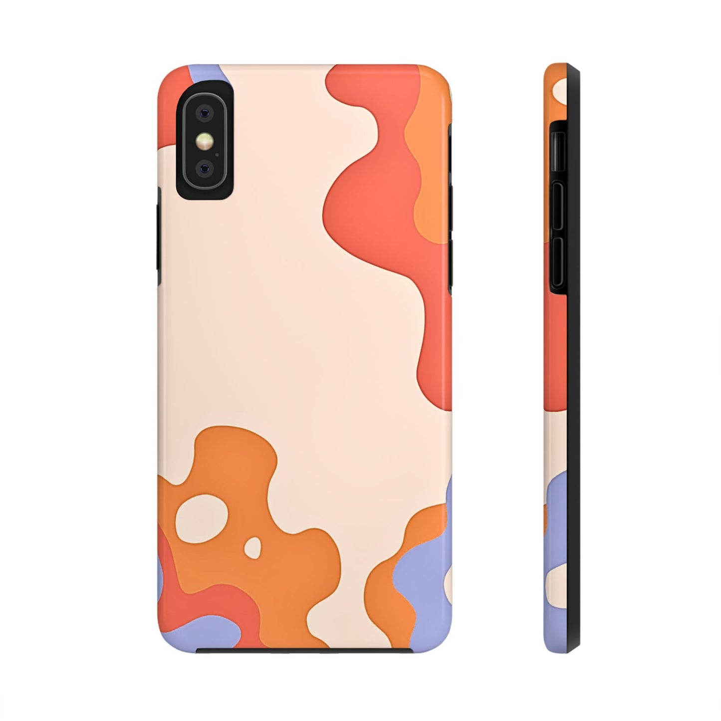 Funda resistente para teléfono con diseño de pastel líquido de verano | Estética