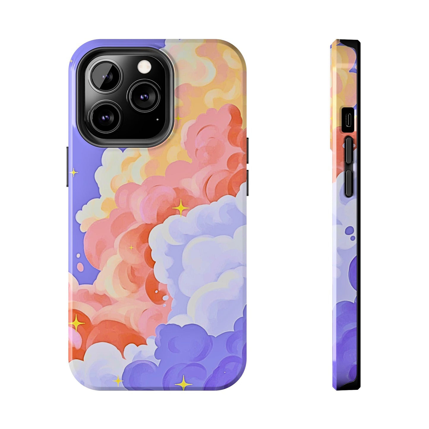 Dream Colored Clouds Style Tough Phone Case | Aesthetic