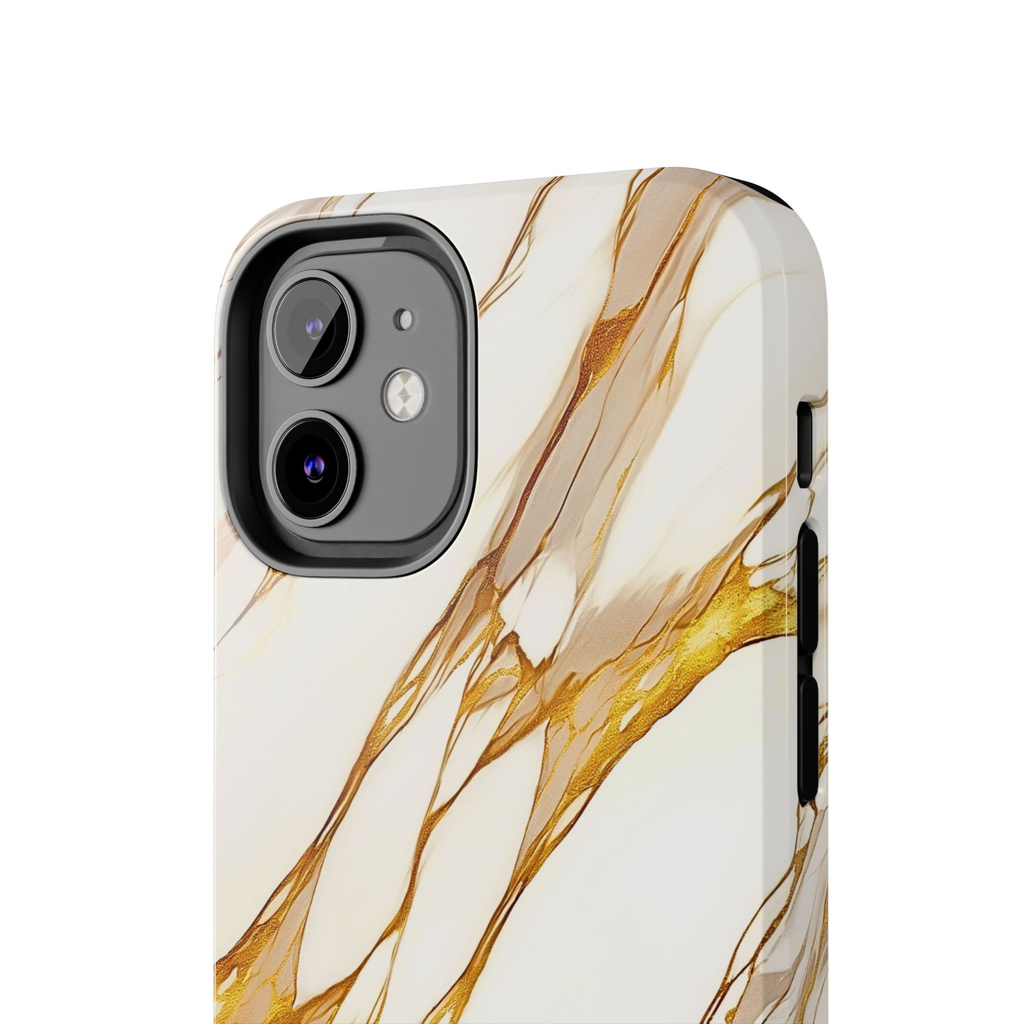 Luxury Marble Gold Vein Texture Pattern Style Tough Phone Case/Cover | Aesthetic