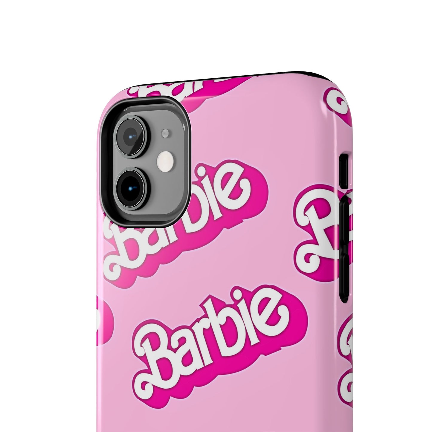 Retro Style Barbie Logo Pattern Tough Phone Case/Cover | Aesthetic