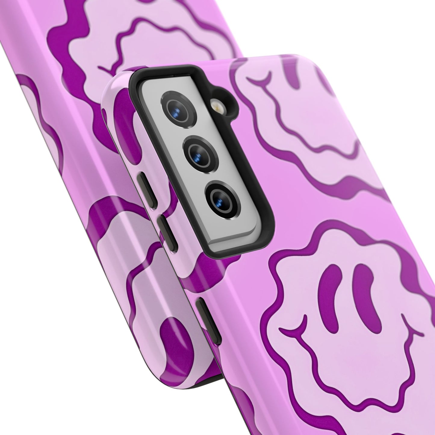 Waving Smile Preppy Pinky Tough Phone Case | Aesthetic