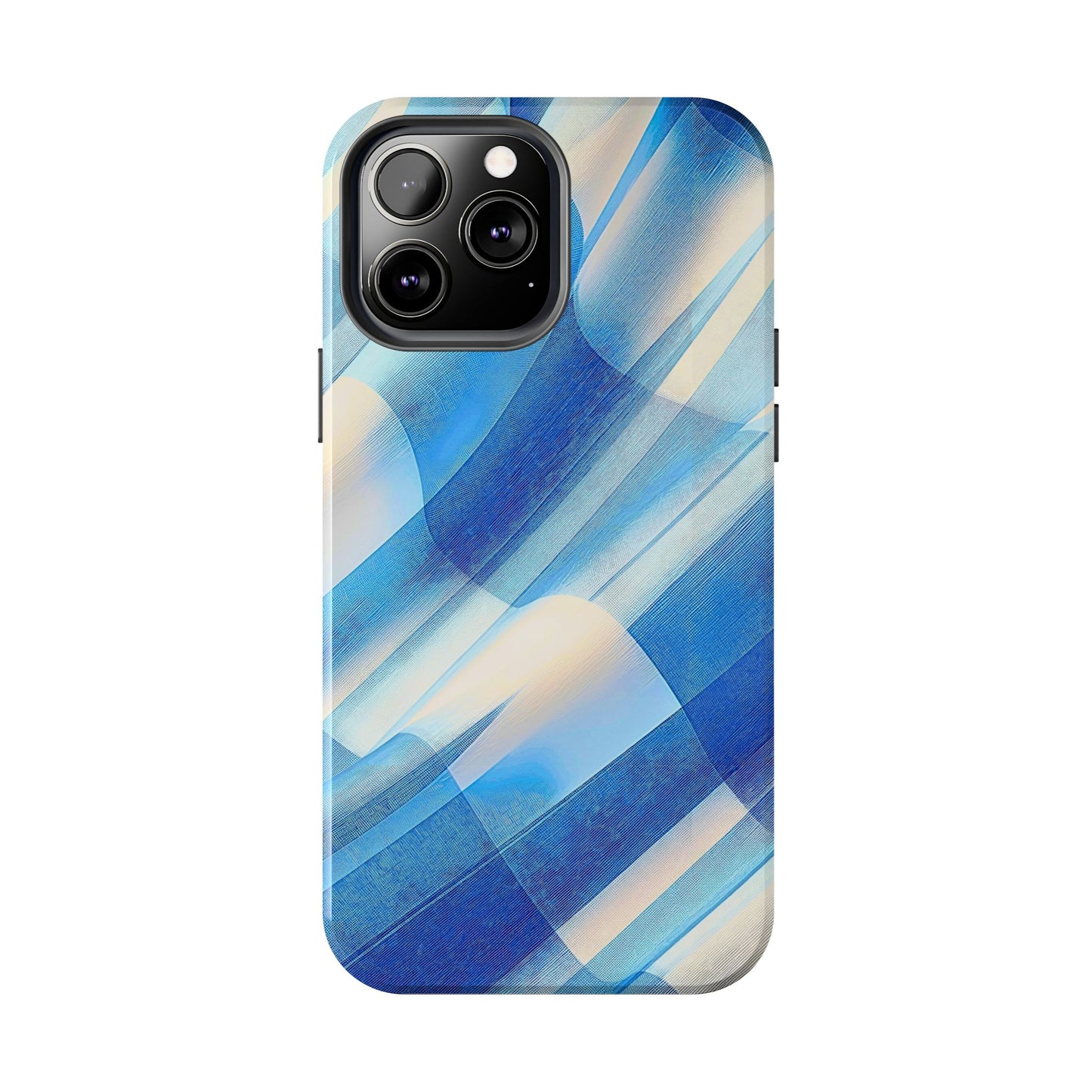 Pastel Plaid Pattern Clean Tough Phone Case | Aesthetic