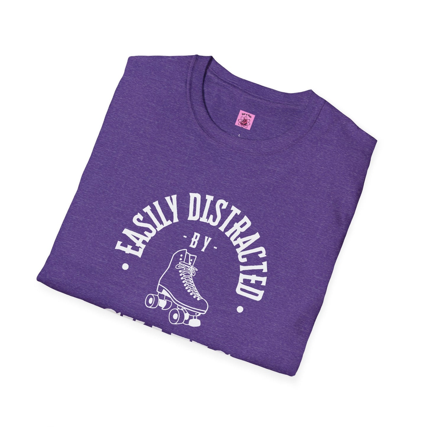 Easily Distracted by Skates Unisex T-Shirt
