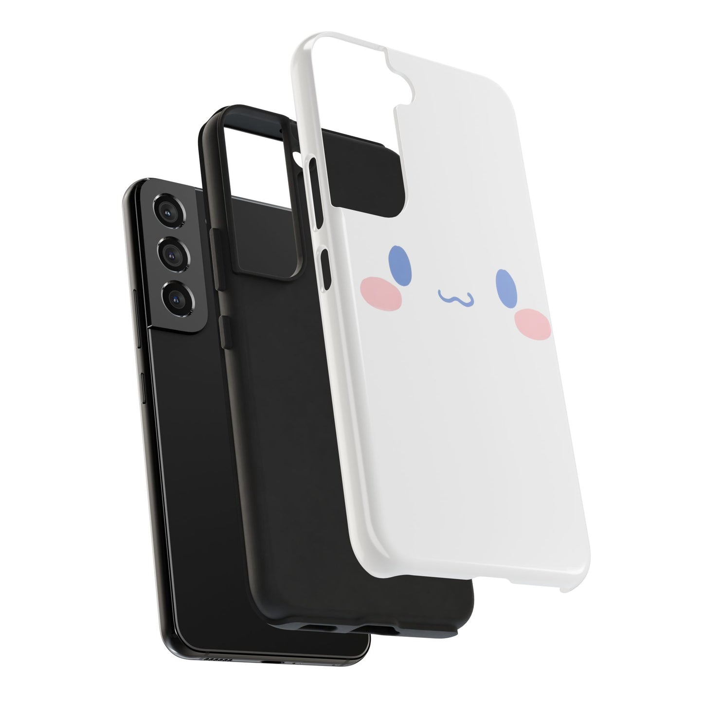 Sanrio Cinnamoroll Cute Face Pastel Kawaii Minimal Tough Phone Case | Cartoons