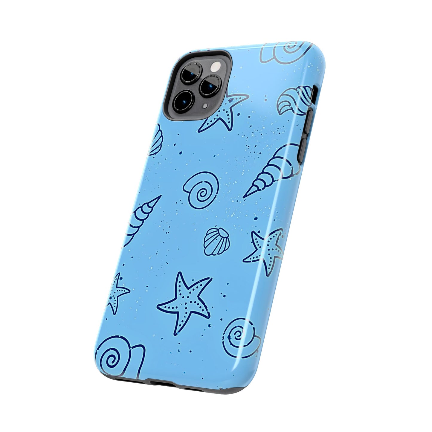 Funda resistente para teléfono Shells azul claro | Estética