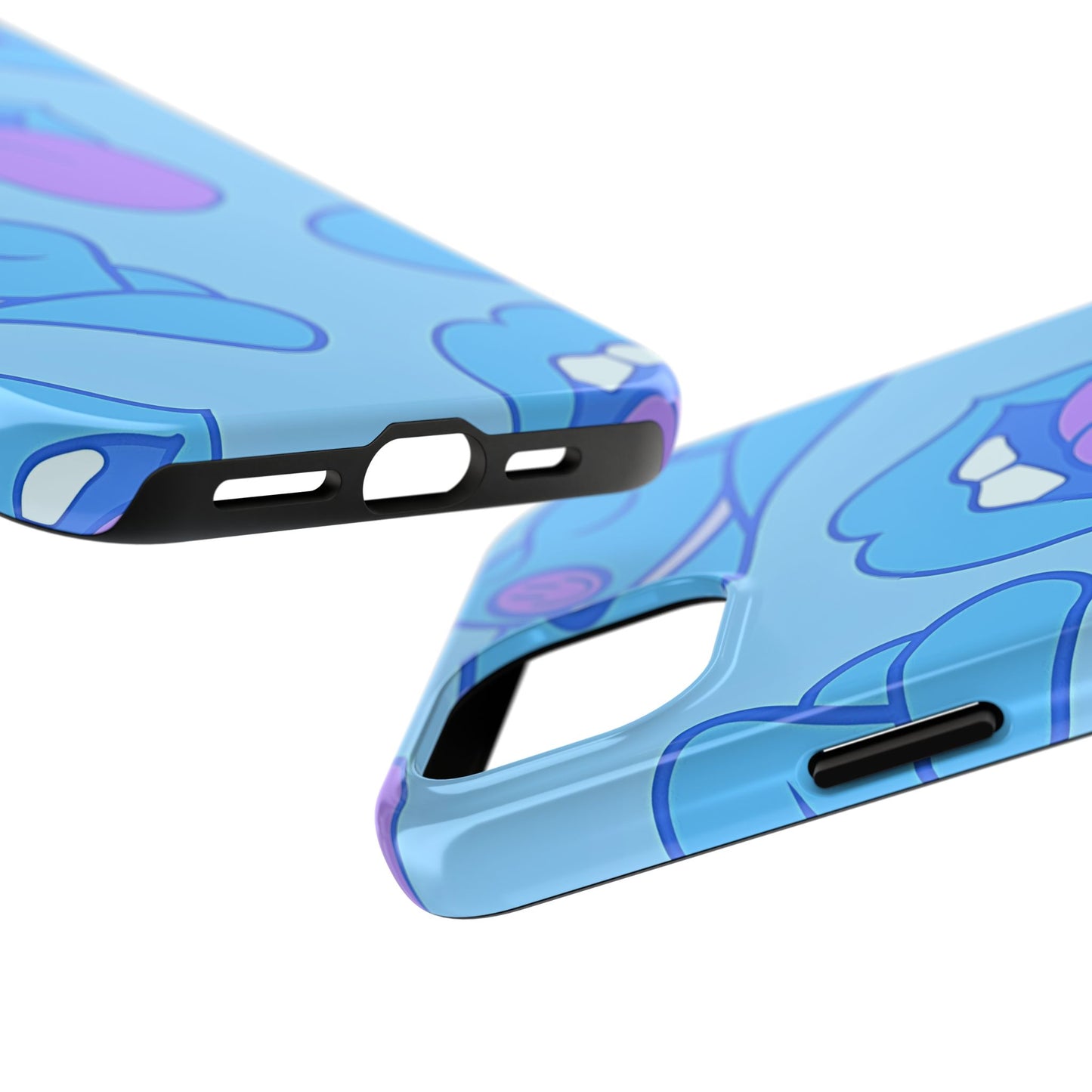 Preppy Cowboy Hat & Hot Lips Pattern (Version 2) Tough Phone Case | Aesthetic