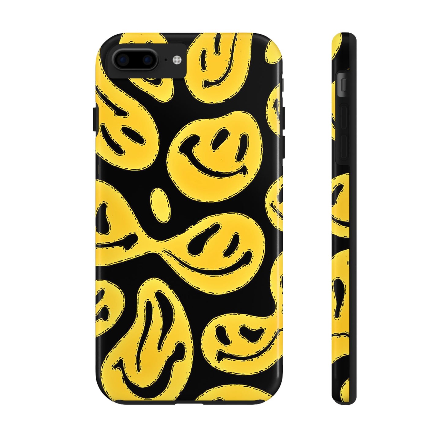 Colorful Trippy Smiley Face (Version 1) Tough Phone Case | Aesthetic