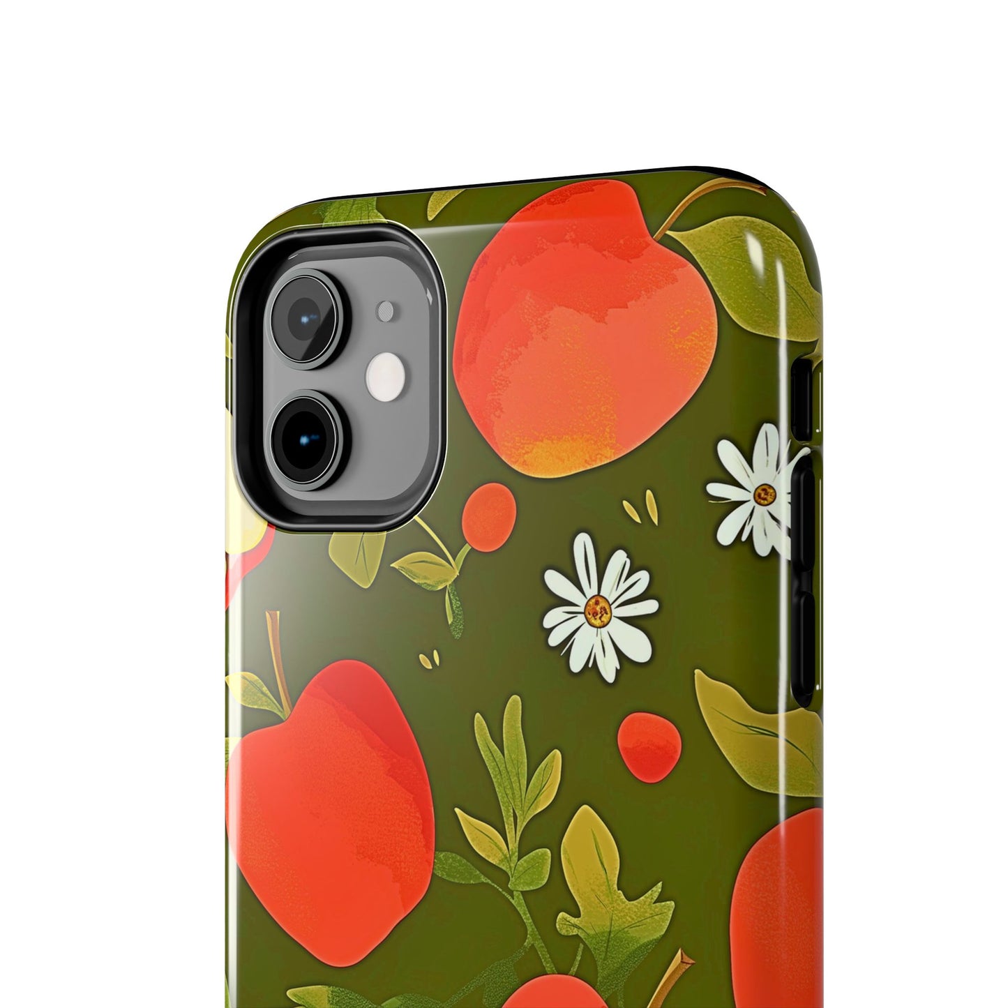 Apple & Berry Garden Pattern Style Tough Phone Case/Cover | Aesthetic