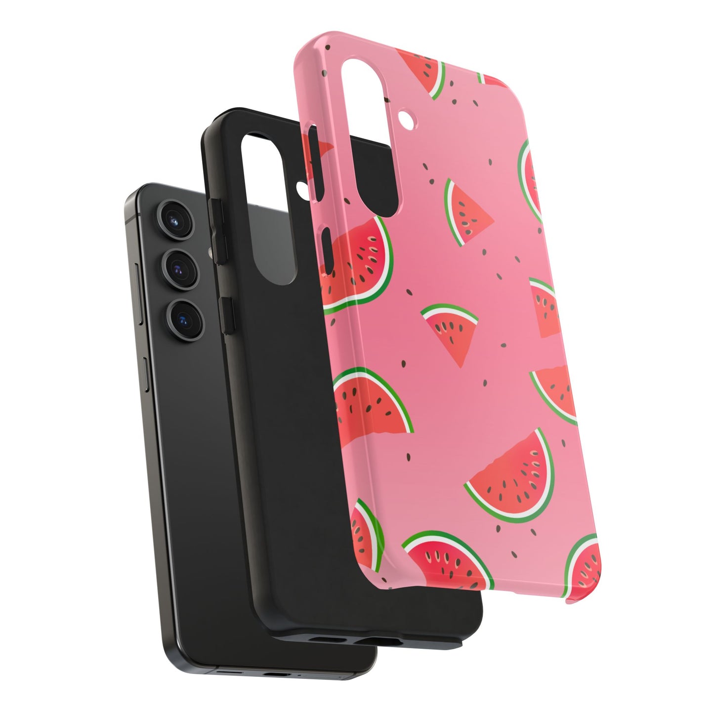 Pink and Red Gradient Watermelon Tough Phone Case | Food