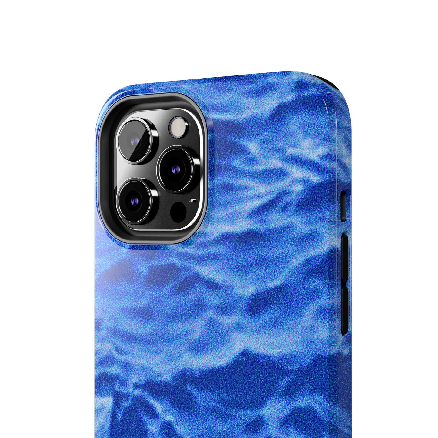 Blurred Ocean Waves Dark Blue Tough Phone Case | Aesthetic