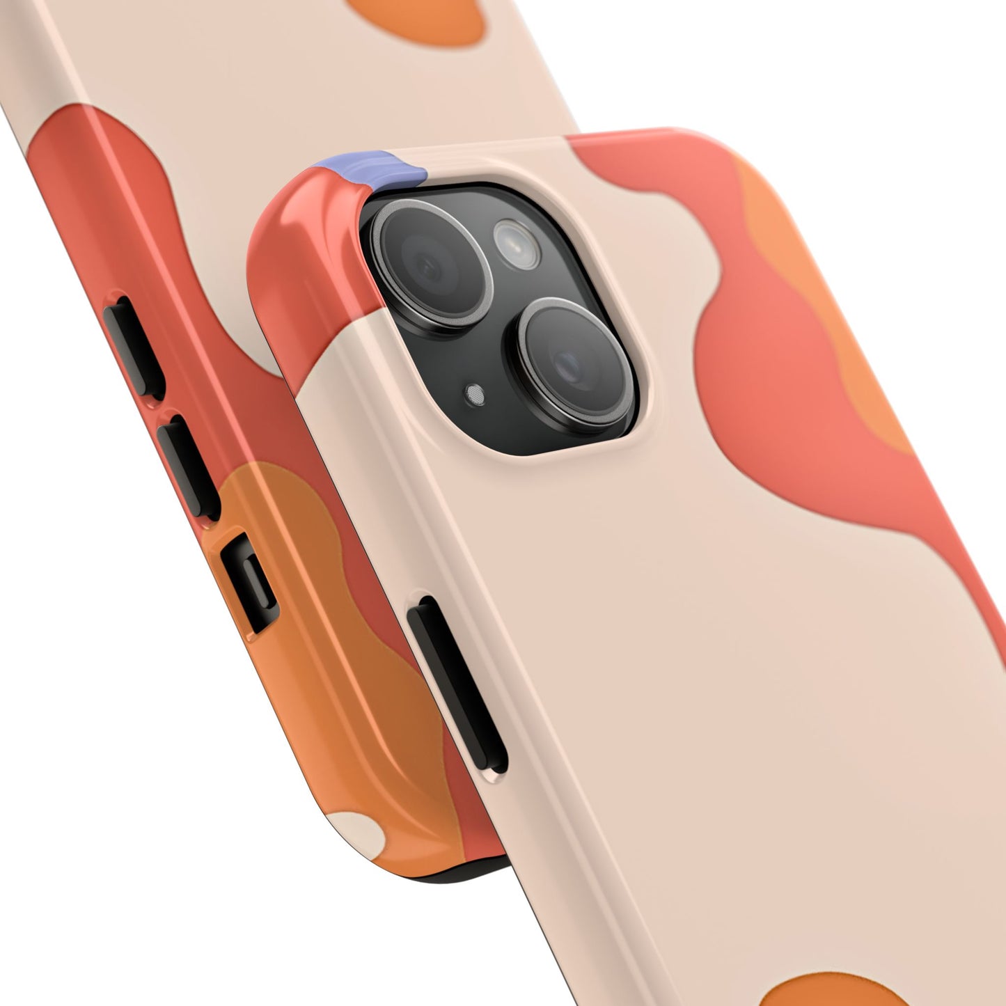 Funda resistente para teléfono con diseño de pastel líquido de verano | Estética
