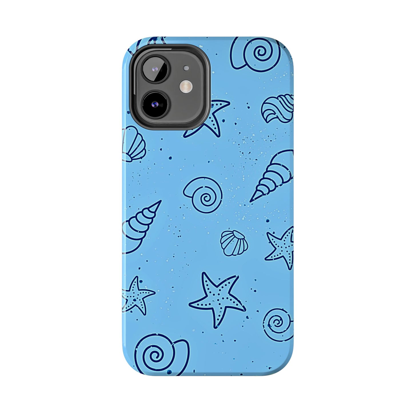 Funda resistente para teléfono Shells azul claro | Estética
