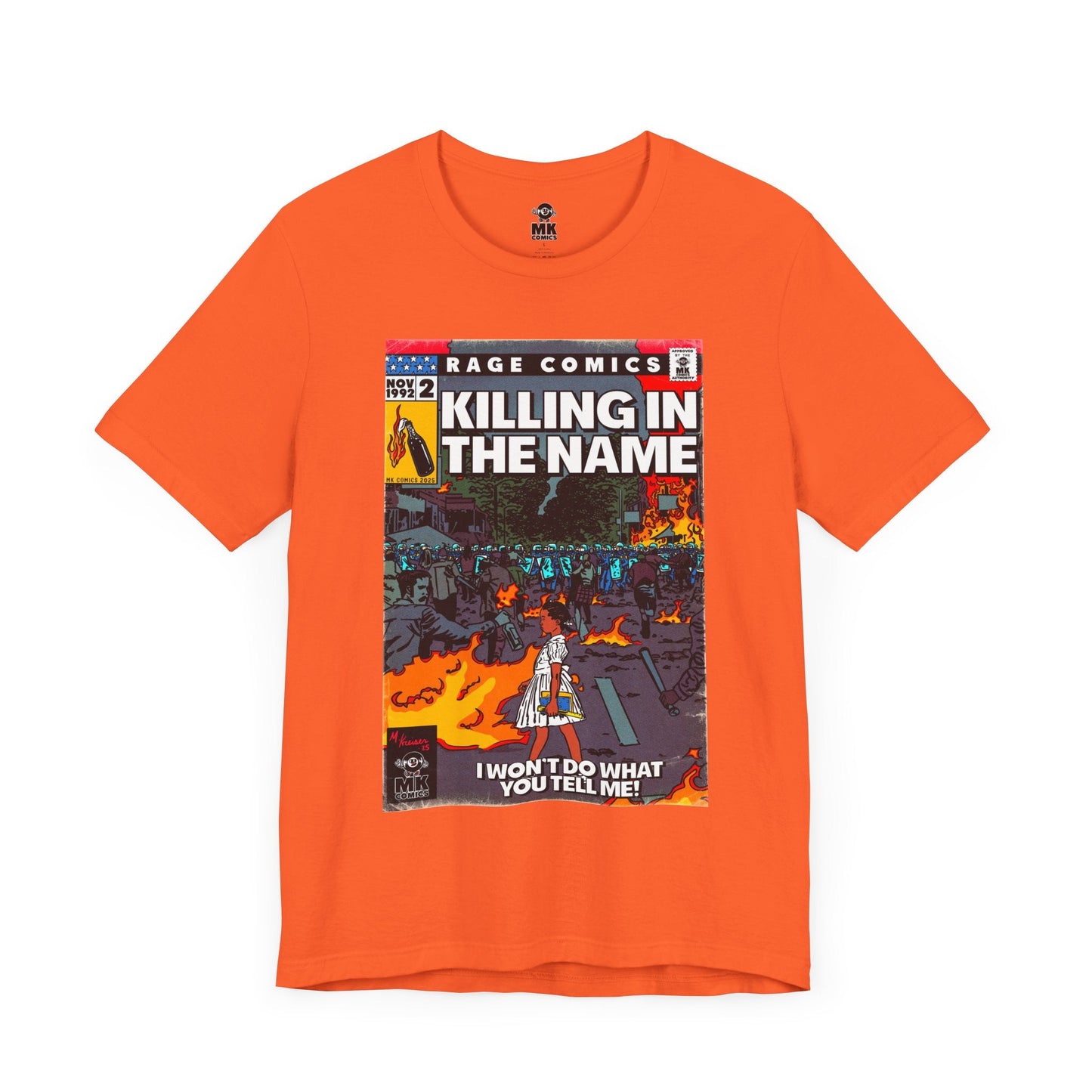 Rage - Killing In the Name - Unisex Jersey Short Sleeve Tee