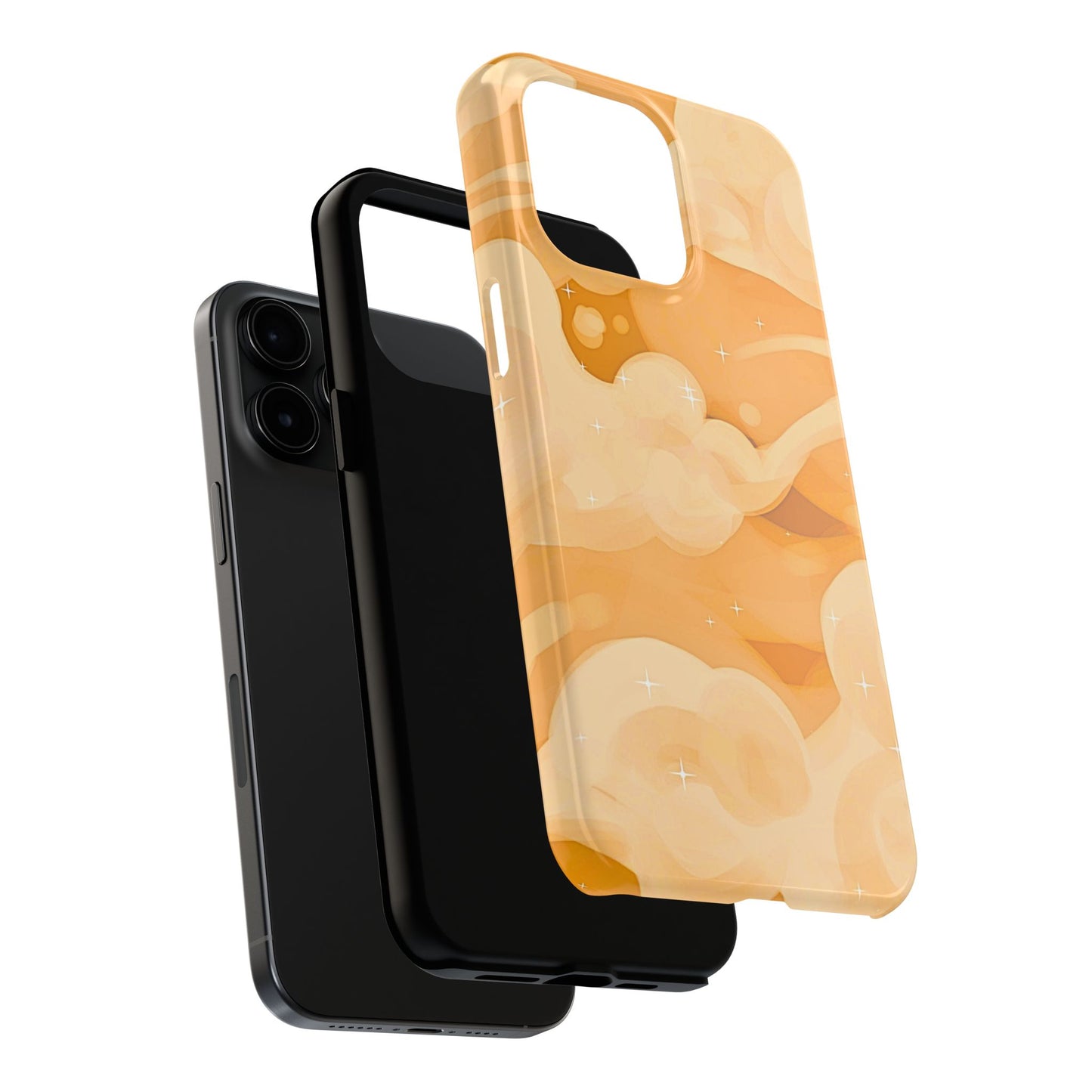 Colored Clouds Style Tough Phone Case | Aesthetic
