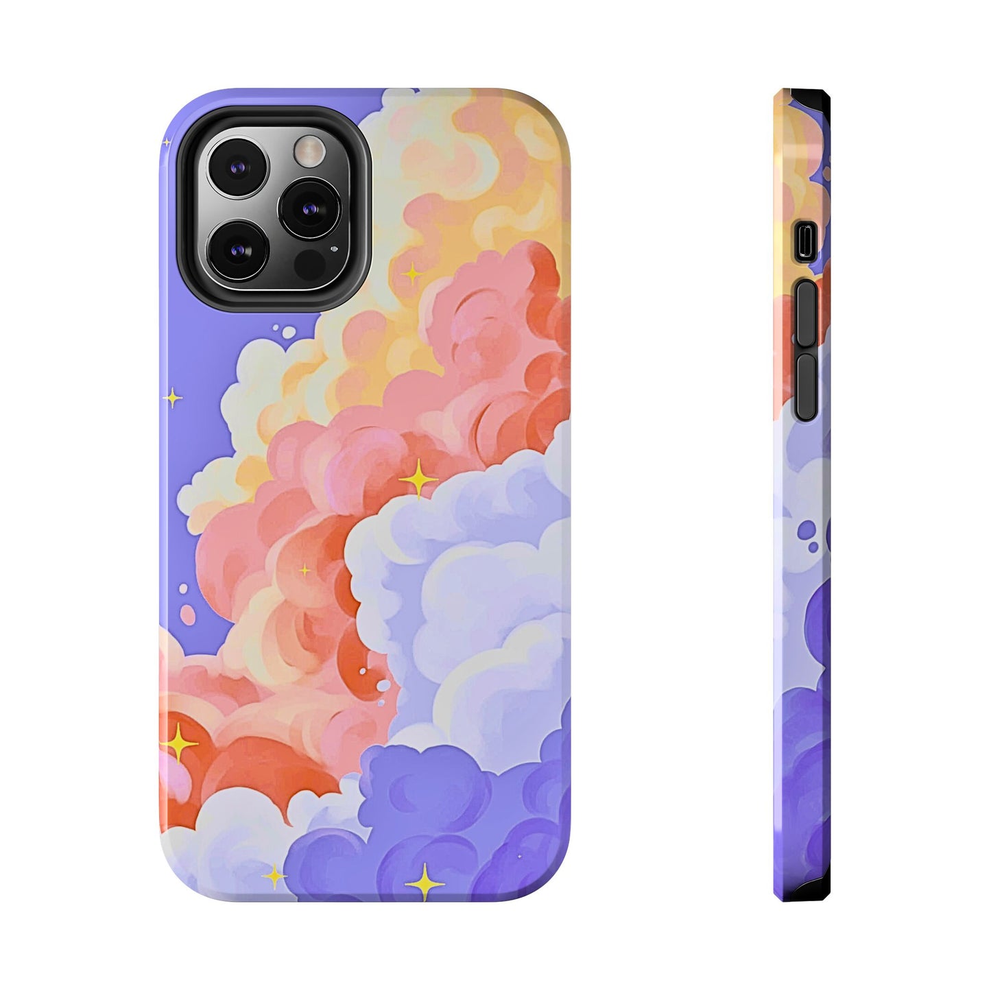 Dream Colored Clouds Style Tough Phone Case | Aesthetic