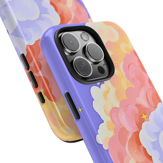 Dream Colored Clouds Style Tough Phone Case | Aesthetic