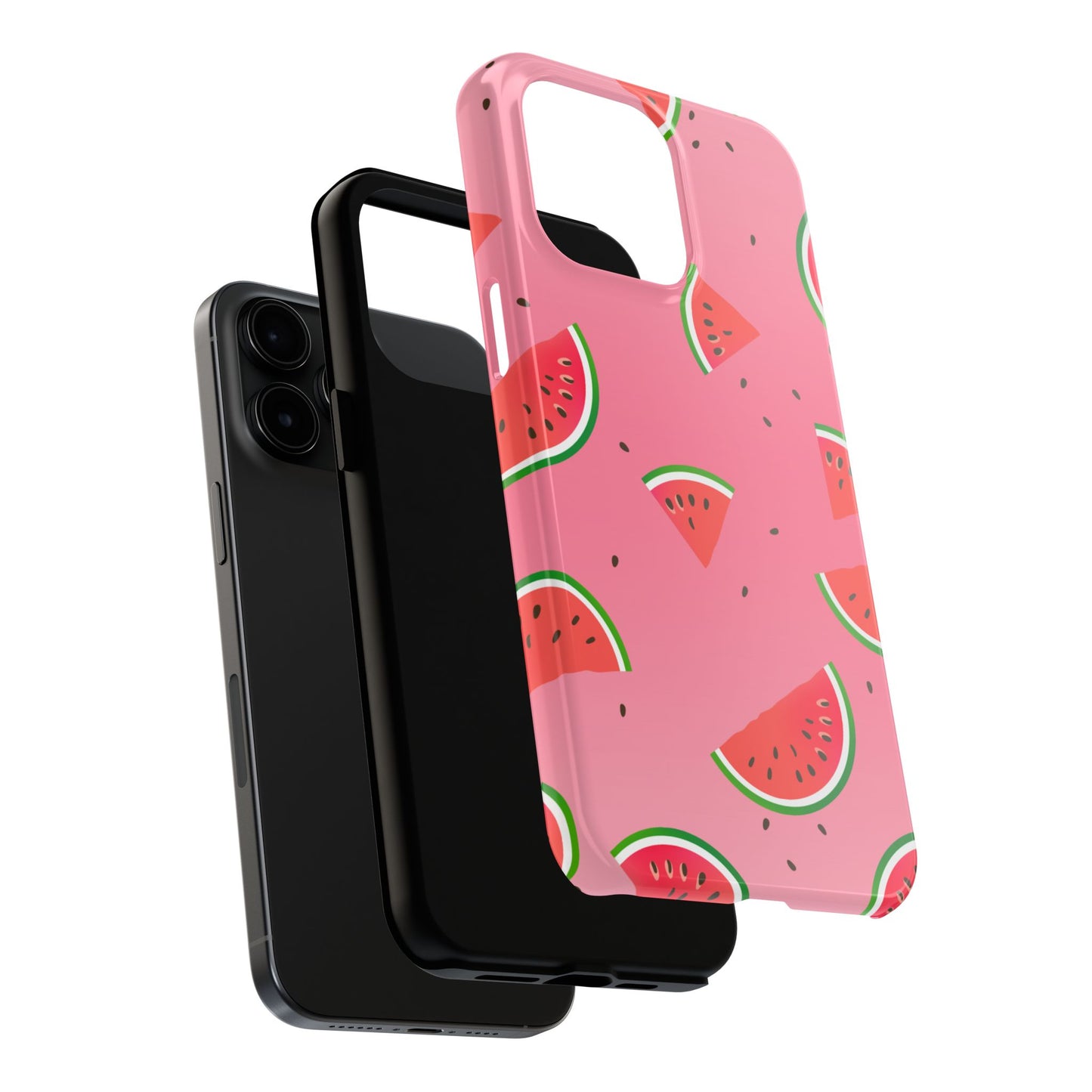 Pink and Red Gradient Watermelon Tough Phone Case | Food