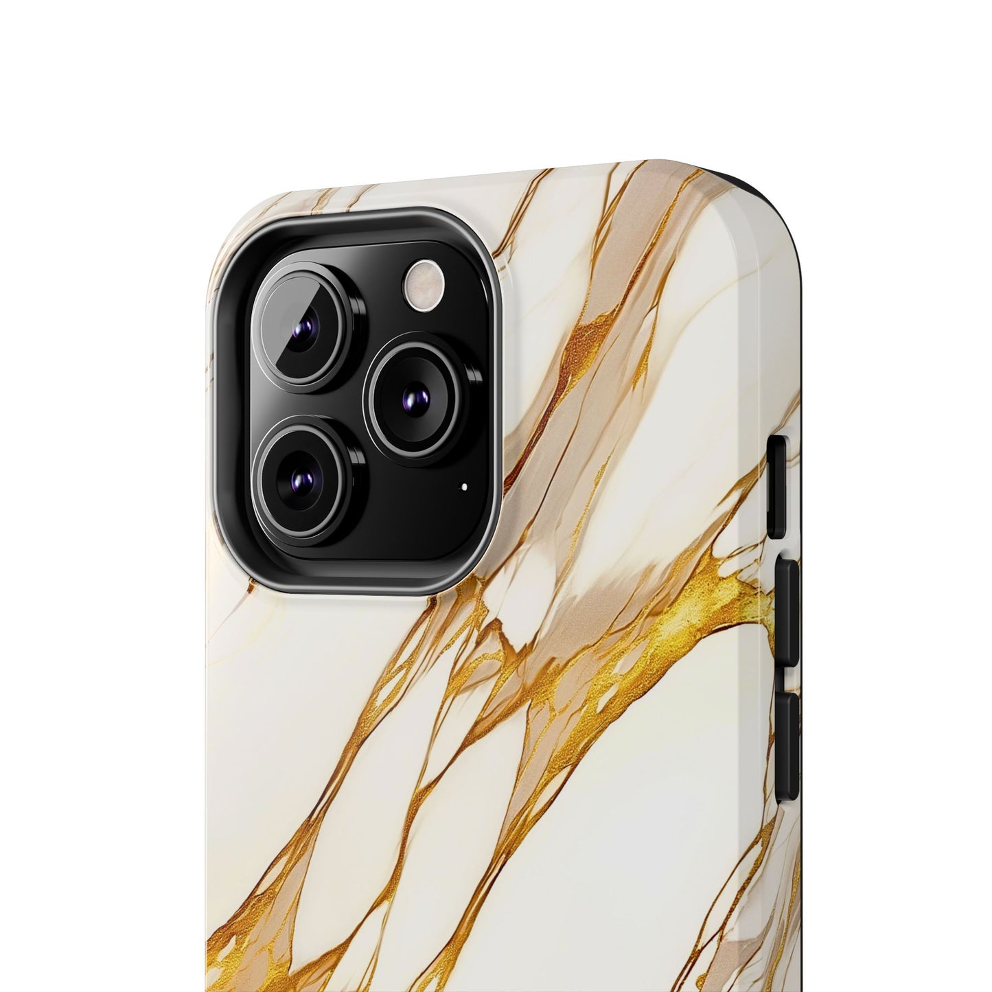 Luxury Marble Gold Vein Texture Pattern Style Tough Phone Case/Cover | Aesthetic
