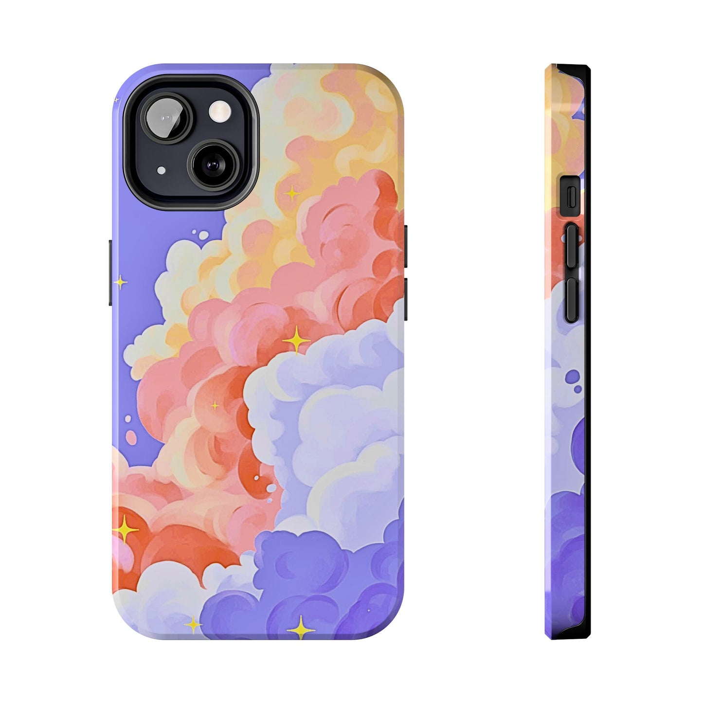 Dream Colored Clouds Style Tough Phone Case | Aesthetic