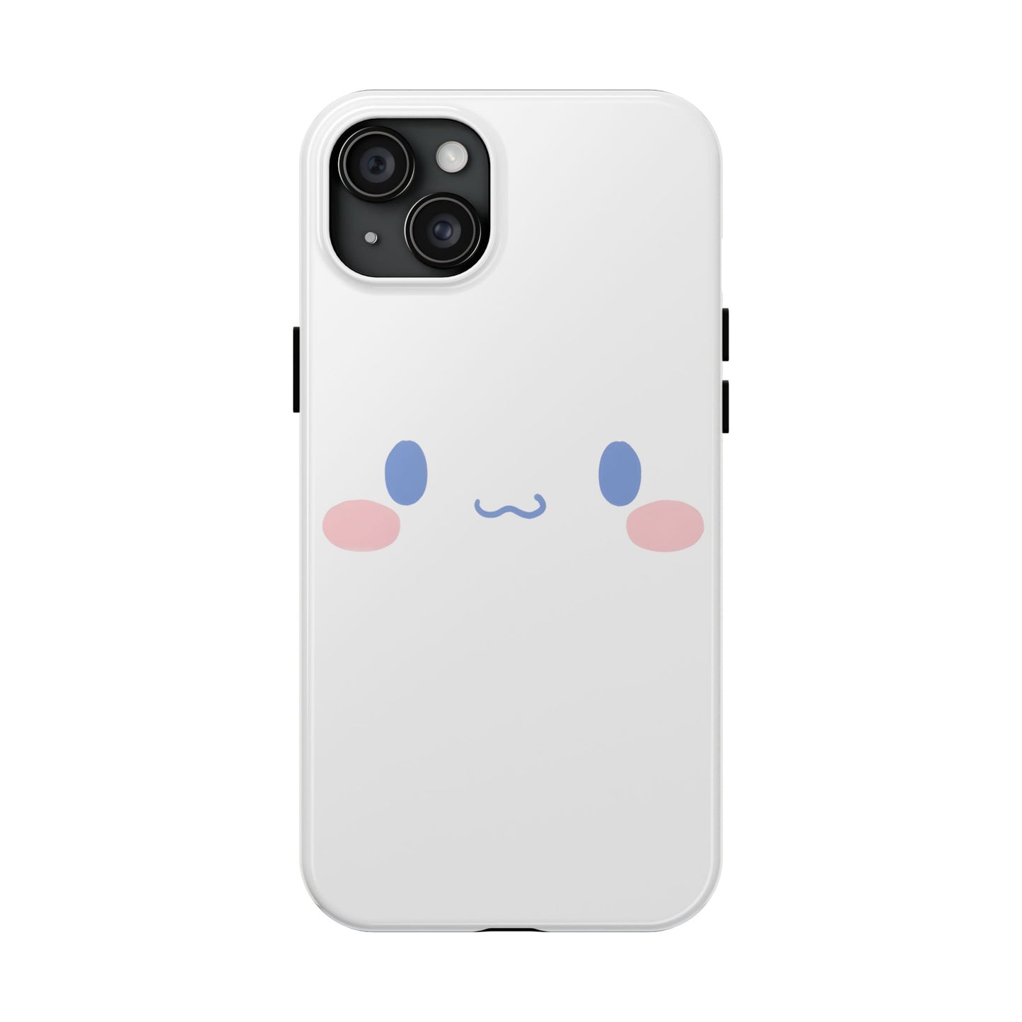 Sanrio Cinnamoroll Cute Face Pastel Kawaii Minimal Tough Phone Case | Cartoons