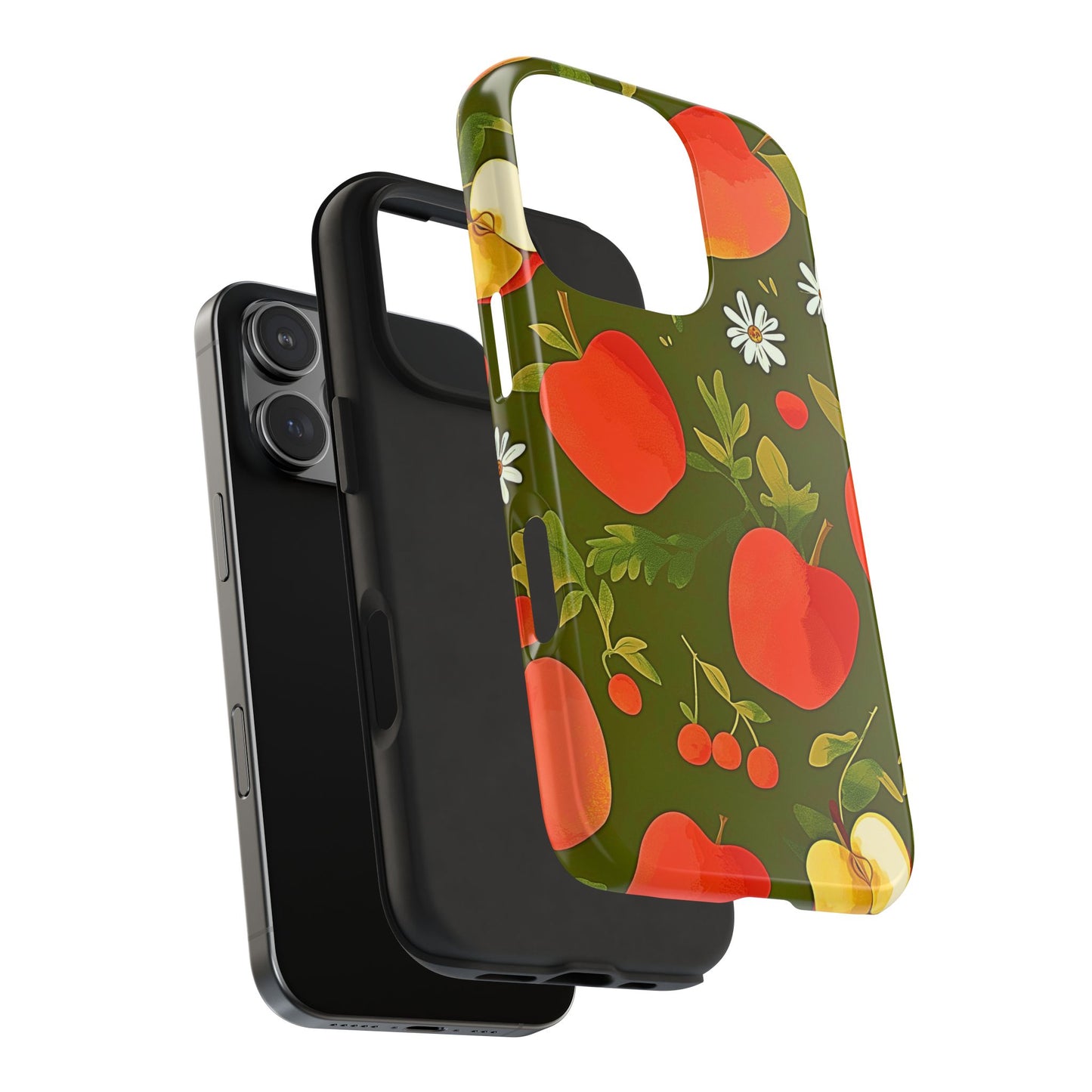 Apple & Berry Garden Pattern Style Tough Phone Case/Cover | Aesthetic