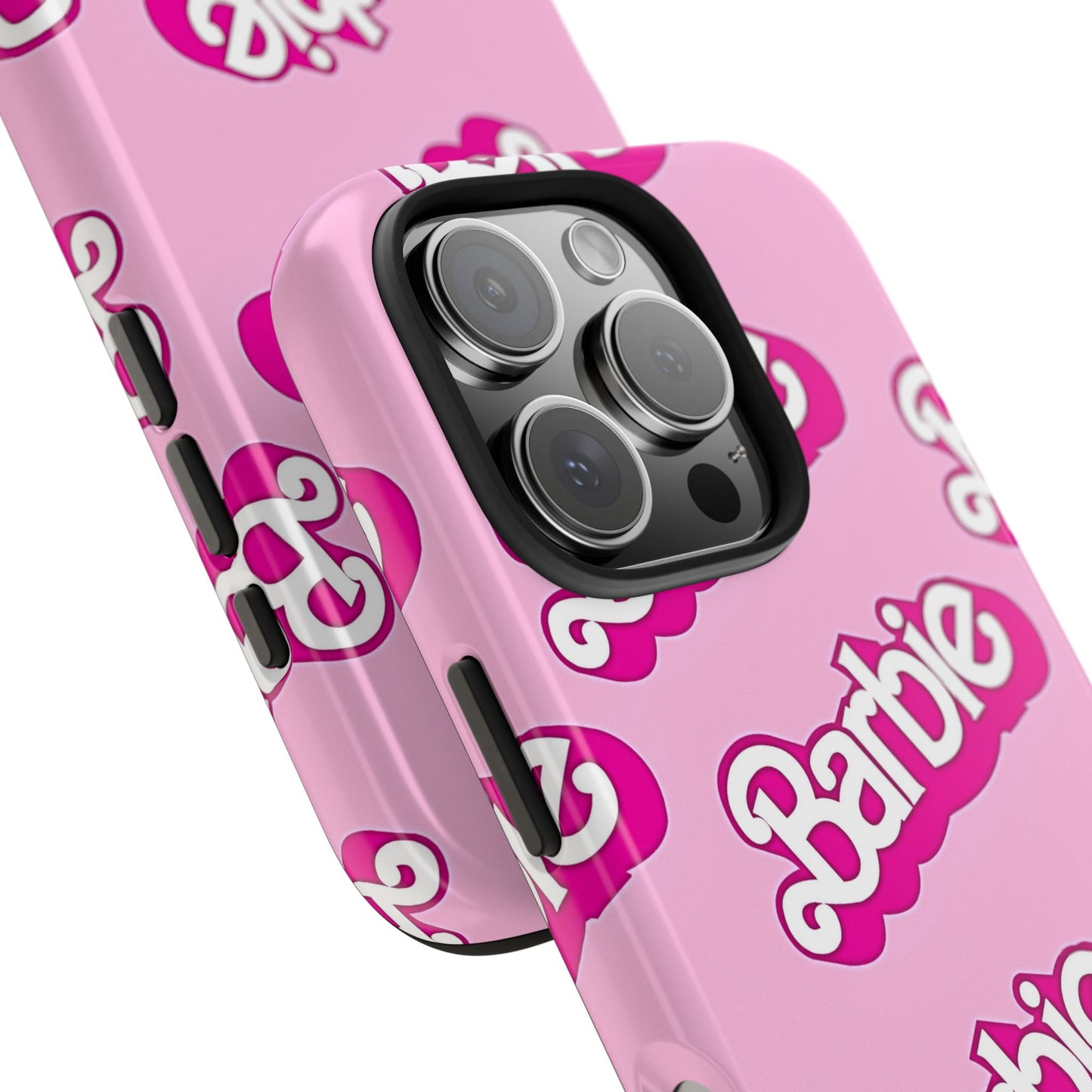 Retro Style Barbie Logo Pattern Tough Phone Case/Cover | Aesthetic