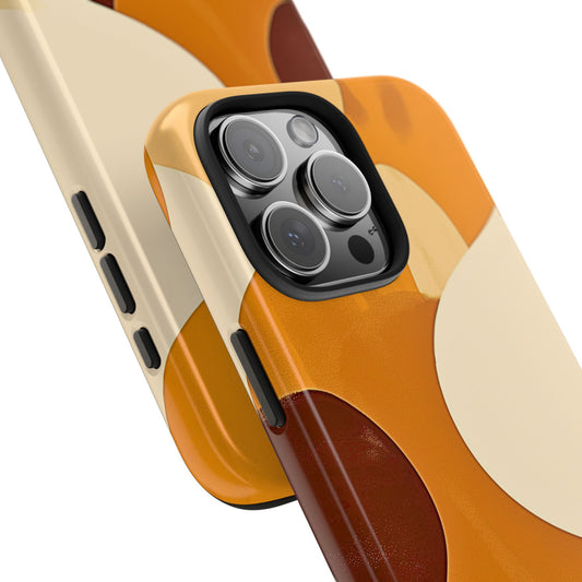 Earth Harmony Beige Brown Pattern Style Tough Phone Case | Aesthetic