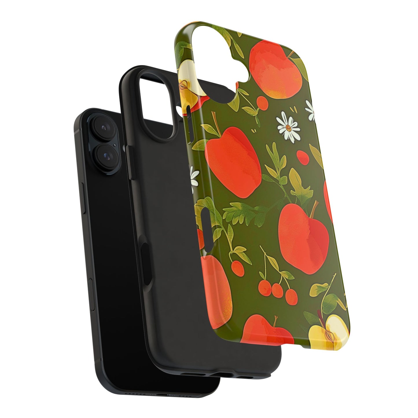 Apple & Berry Garden Pattern Style Tough Phone Case/Cover | Aesthetic