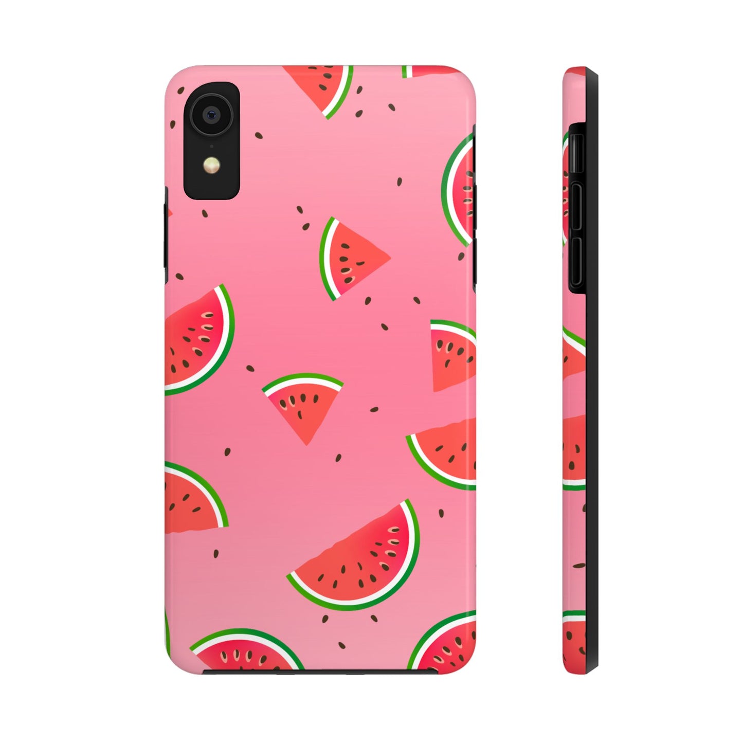 Pink and Red Gradient Watermelon Tough Phone Case | Food
