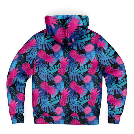 Rad Palm Pineapple Express Microfleece Zip Hoodie