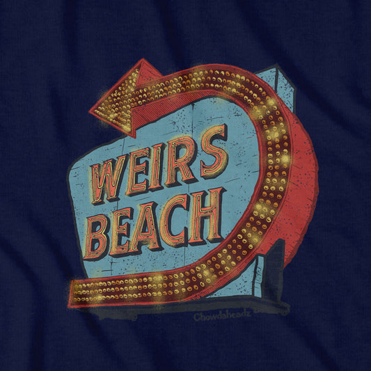 Weirs Beach Sign T-Shirt
