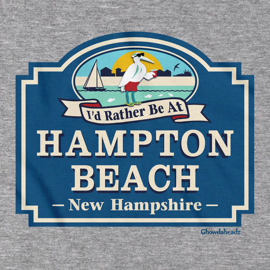 I'd Rather Be At Hampton Beach T-Shirt