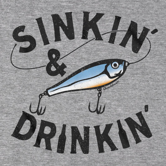 Sinkin' & Drinkin' Fishing T-Shirt