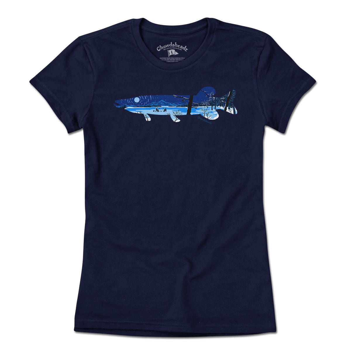 Pike Ice Fishing T-Shirt