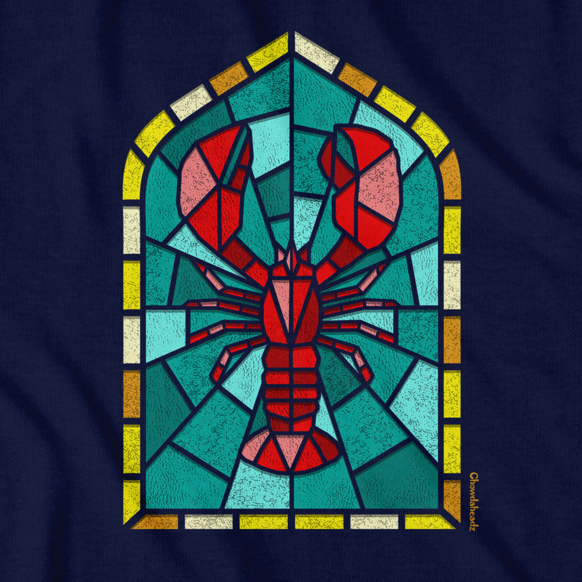 Stained Glass Lobstah T-Shirt