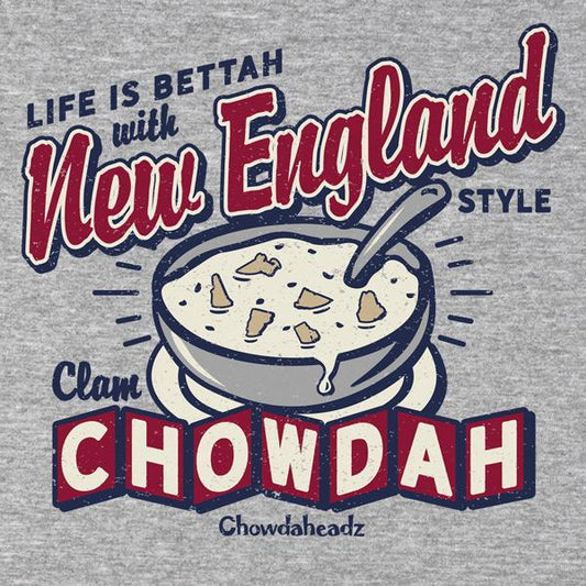 New England Clam Chowdah T-Shirt