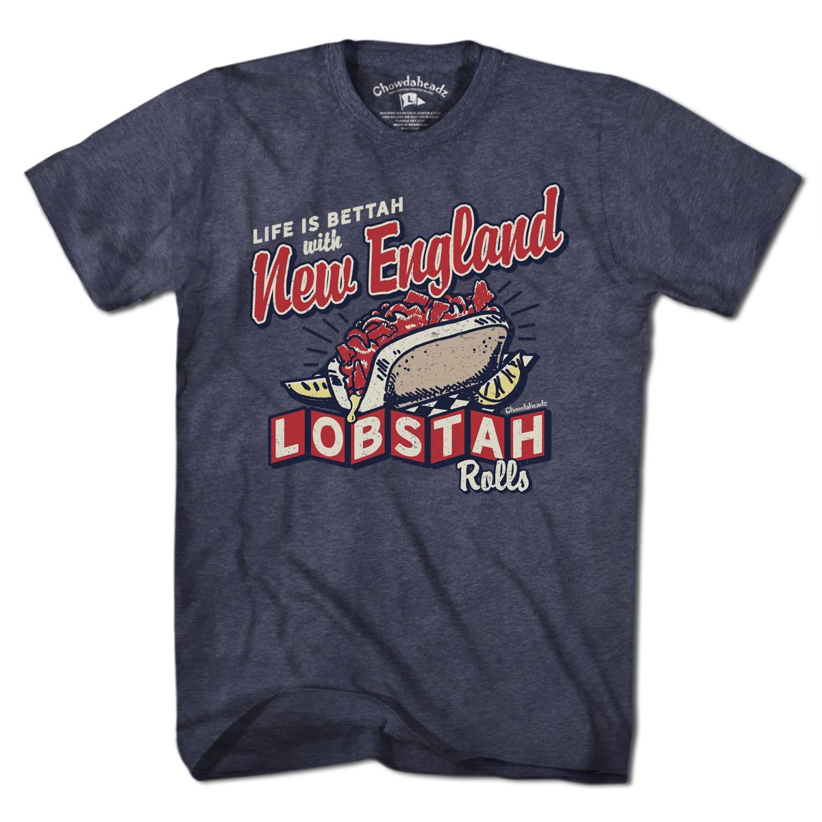 New England Lobstah Rolls T-shirt