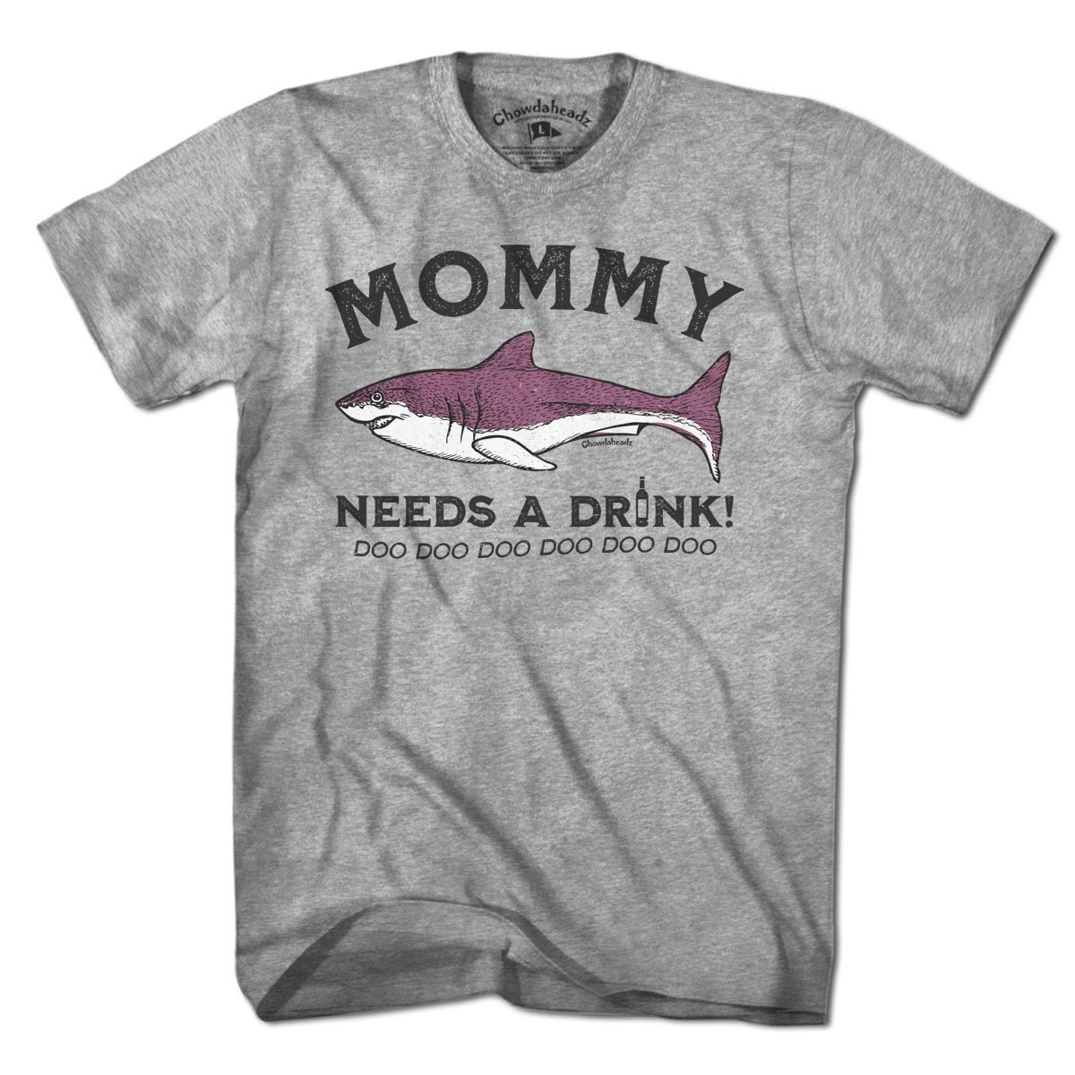 Mommy Shark Needs a Drink T-Shirt