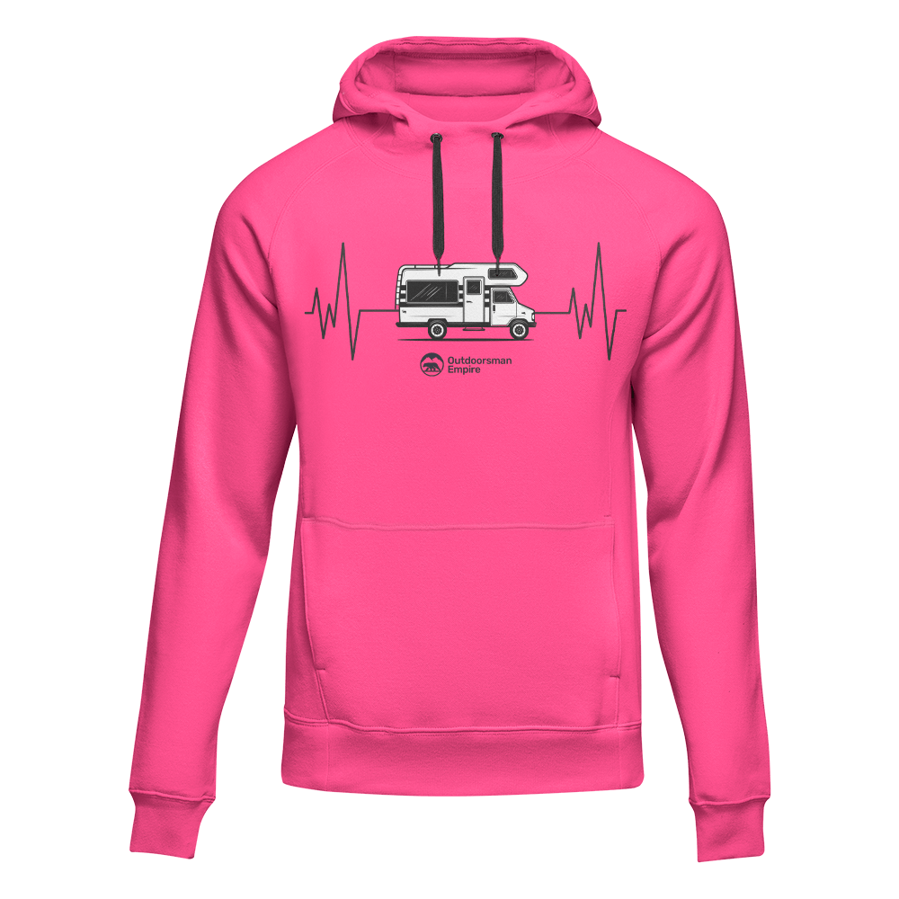 Camping Cardiogram Unisex Hoodie