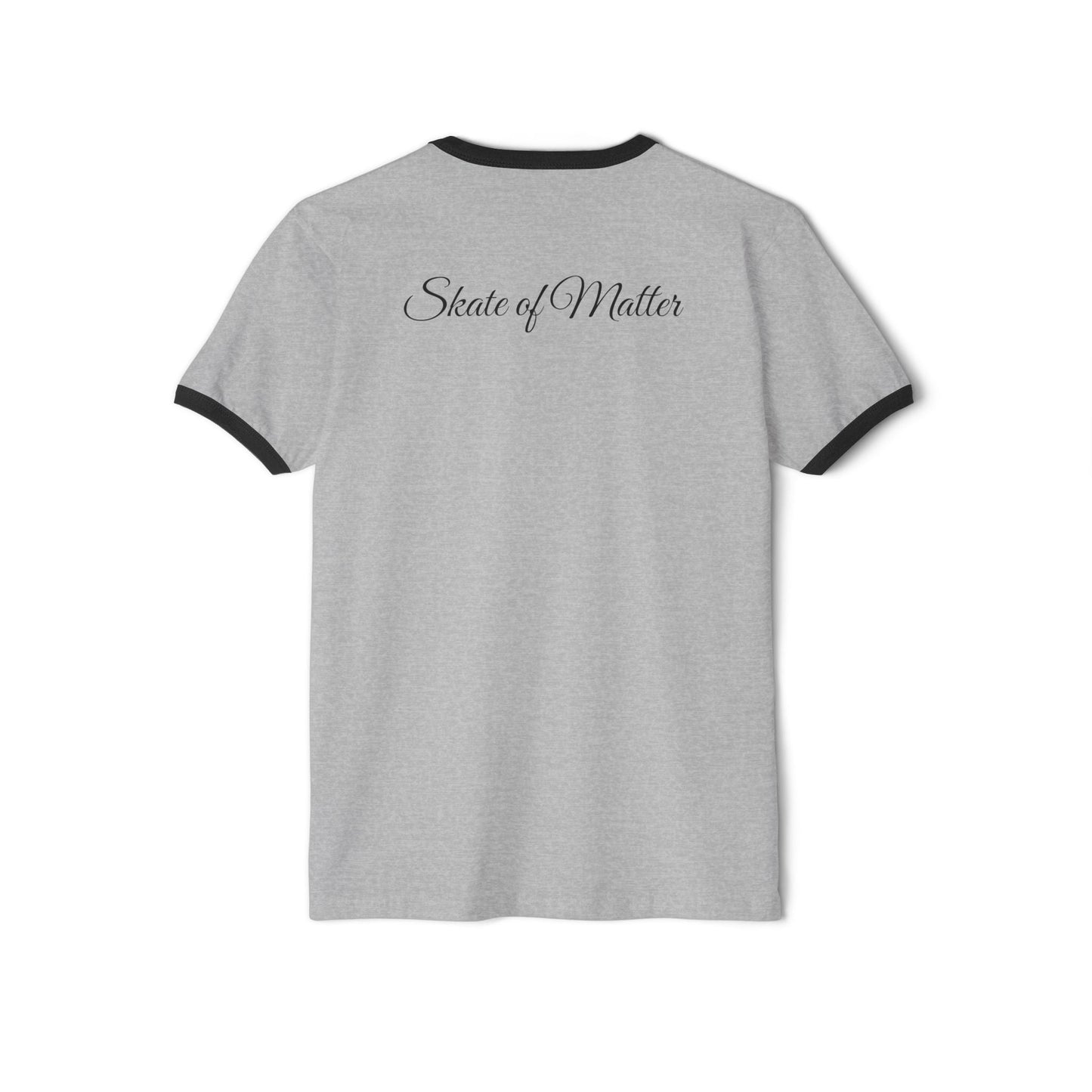 Easily Distracted by Skates Unisex Cotton Ringer T-Shirt