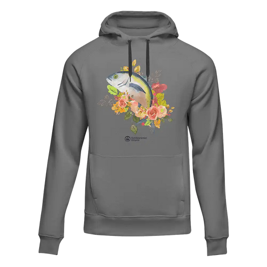 Fishing Flower' Unisex Hoodie