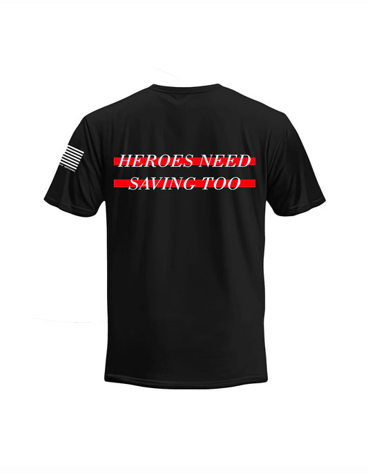 Stigma-Breaking Unisex Tee- Red Line