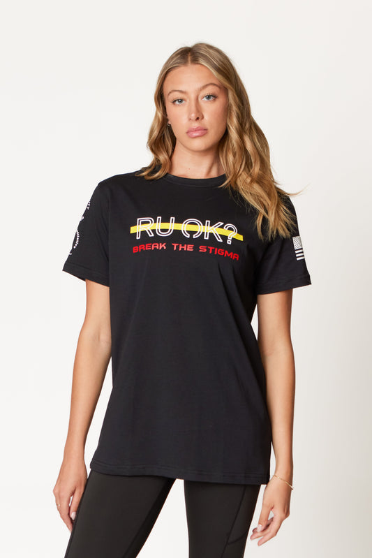 Stigma-Breaking Tee- Gold Line