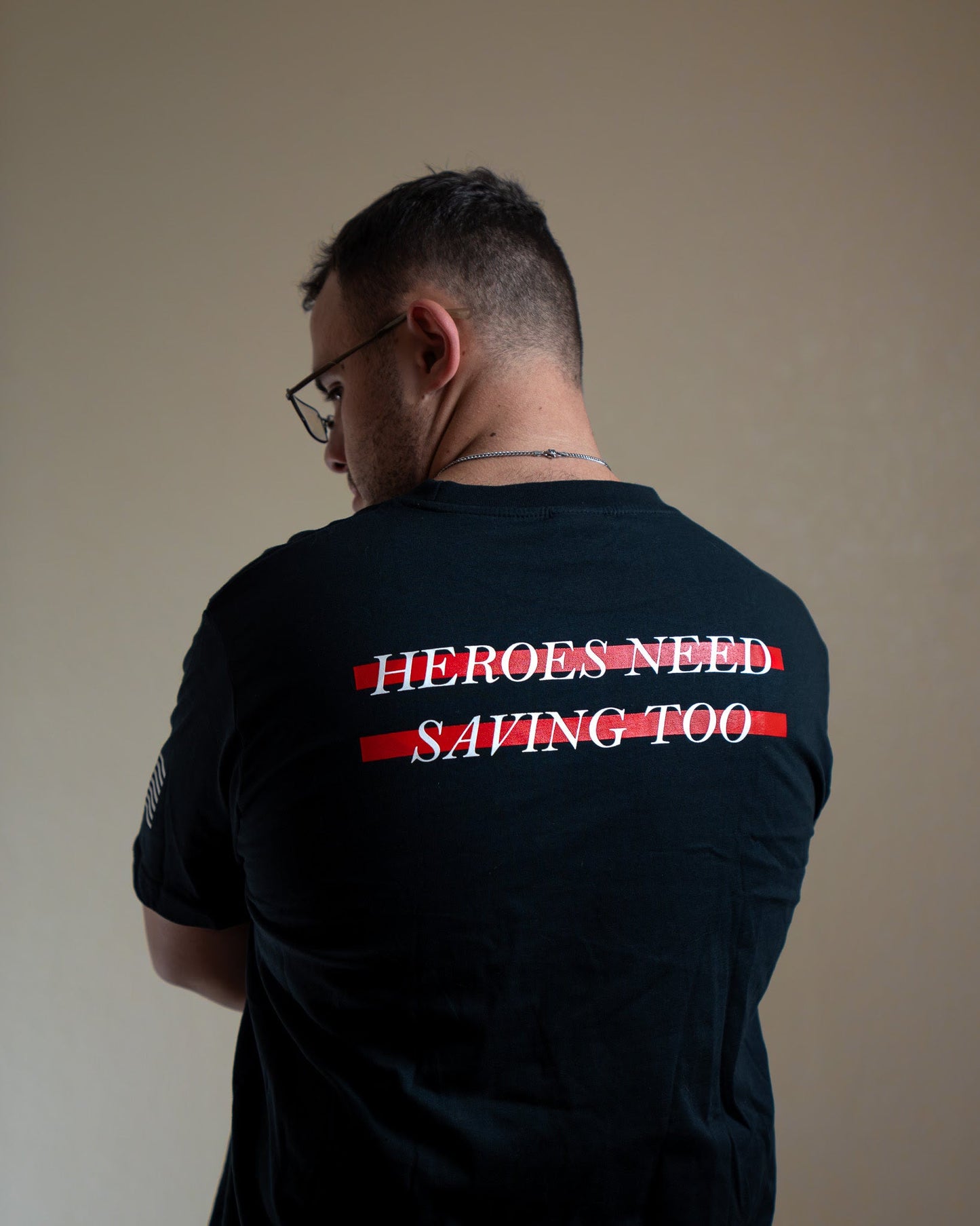 Stigma-Breaking Unisex Tee- Red Line