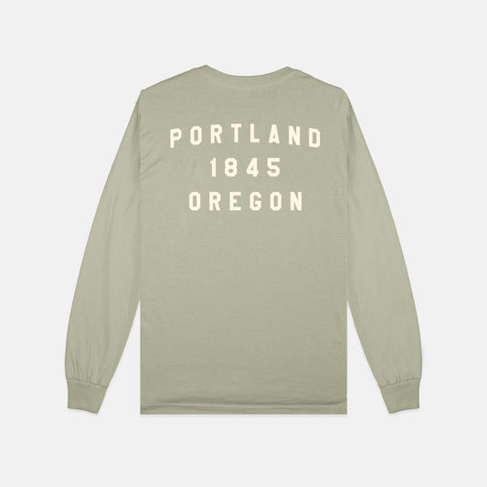 Essential "P" Long Sleeve - Pistachio
