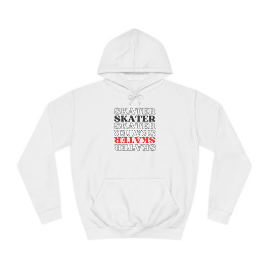 Red Statement Skater Unisex Hoodie