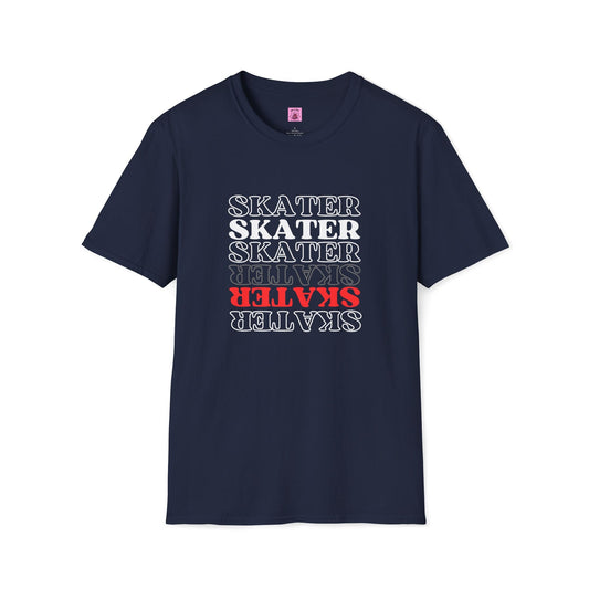 Red Statement Skater Unisex T-Shirt