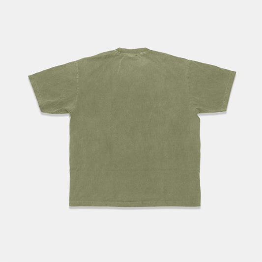 HeavyKnit Centerpiece Tee - Moss