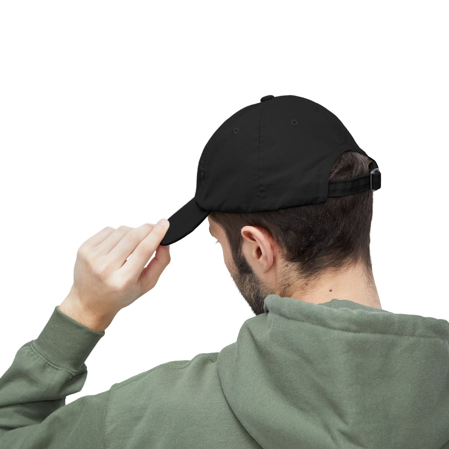 White Skaters Club Distressed Cap